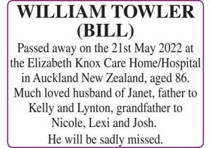 WILLIAM TOWLER